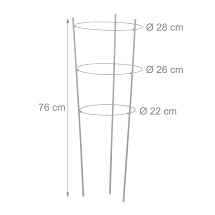 Gray Creeper 76 cm Set of 6 pcs