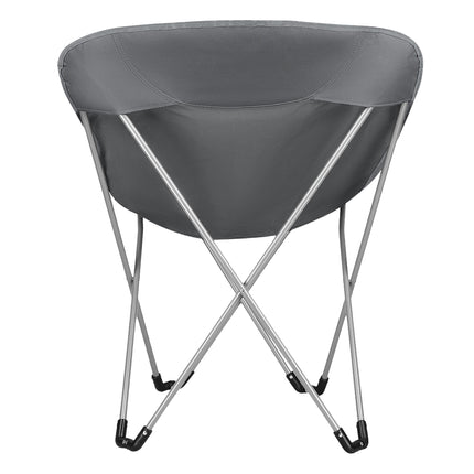 Gray Folding Camping Chair, Lightweight, Portable