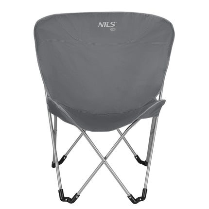 Gray Folding Camping Chair, Lightweight, Portable