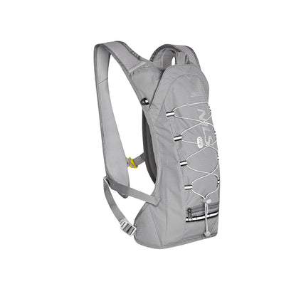 Gray Running Backpack, Lightweight, Adjustable Straps