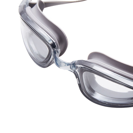 Gray Swimming Goggles, Anti-Fog, UV Protection