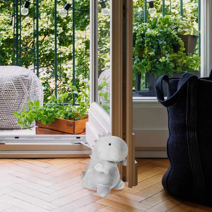 Gray door stop Dino