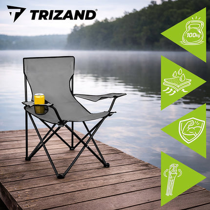 Gray fishing chair 23675