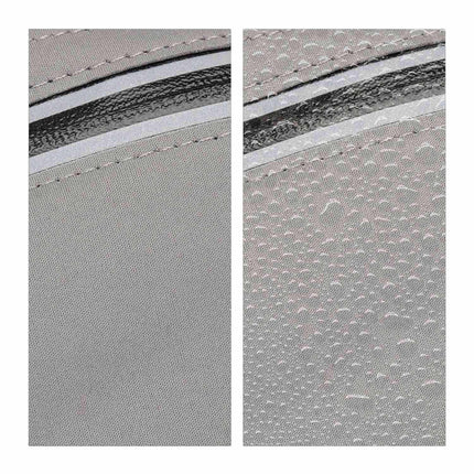 Gray running bag
