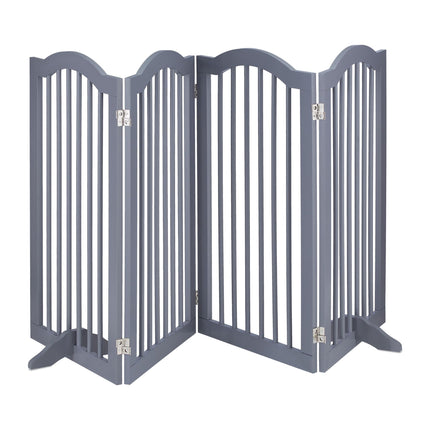 Gray security gate 92 cm