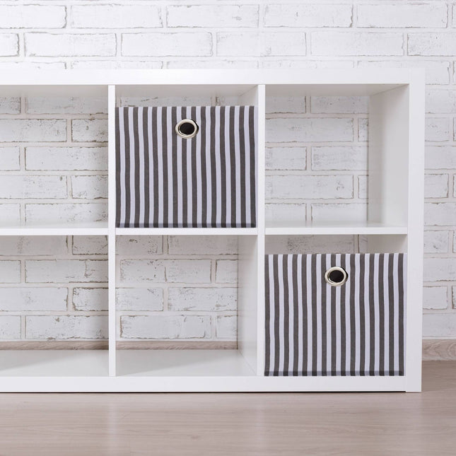 Gray storage box set of 2