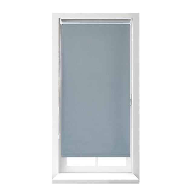 Gray thermal roller blind 160 cm long