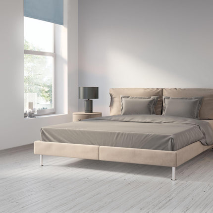 Gray thermal roller blind 160 cm long