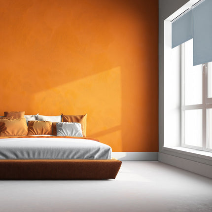 Gray thermal roller blind 220 cm long
