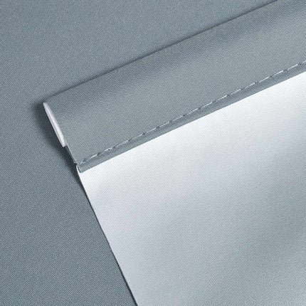 Gray thermal roller blind 220 cm long