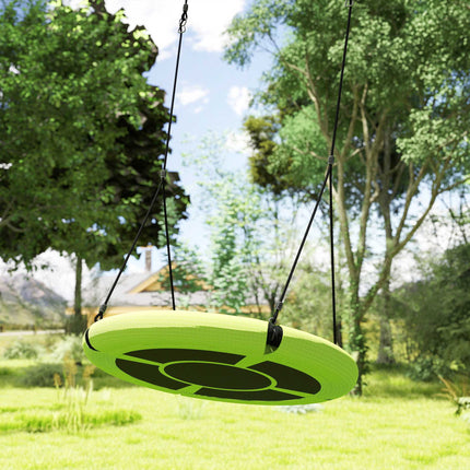 Green Adjustable Outdoor Nest Swing, 98 cm, 150 kg Capacity