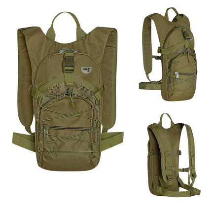 Green Backpack, Durable, Spacious, Travel-Friendly