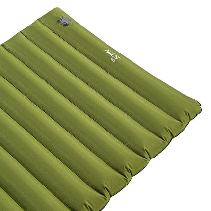 Green Camping Mat with Built-In Pump