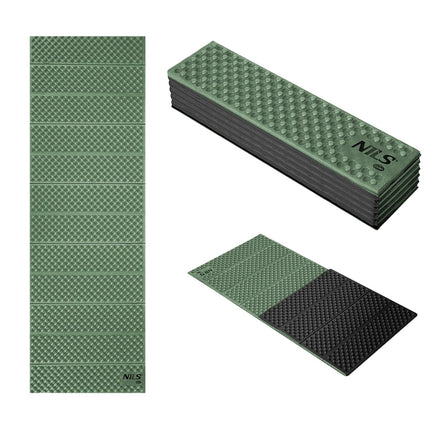 Green Folding Mat, 188cm, Portable Camping Mat