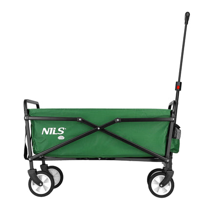 Green Folding Wagon, Compact and Portable