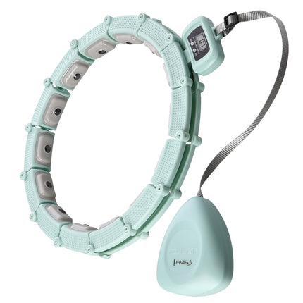 Green Magnetic Weighted Hula Hoop with Counter