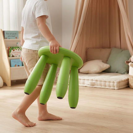 Green Plastic Toddler Stool – 26 x 28 cm