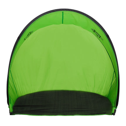 Green Pop-Up Beach Tent, UV Protection, Easy Setup