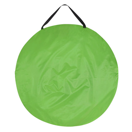 Green Pop-Up Beach Tent, UV Protection, Easy Setup