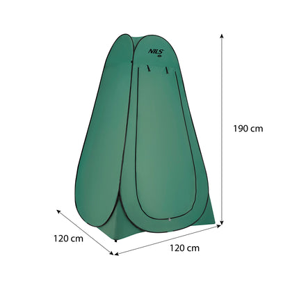 Green Pop-Up Changing Tent, Portable Privacy Shelter