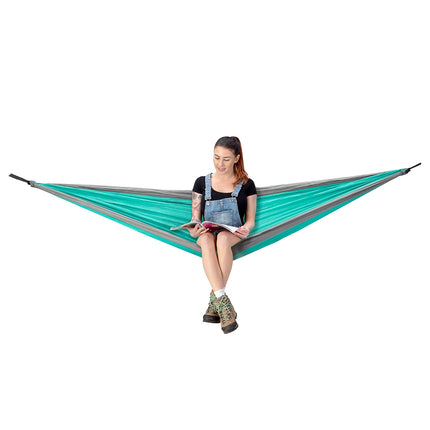 Green Tourist Hammock, Lightweight, Portable Design