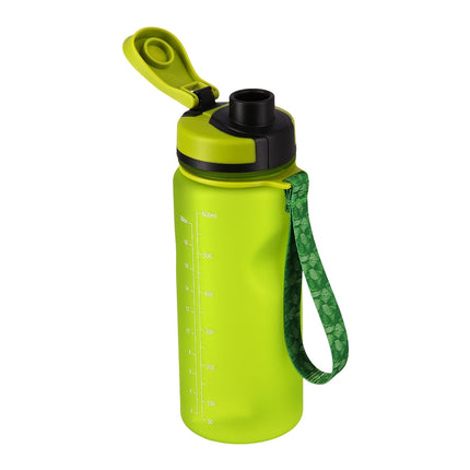 Green Tritan Water Bottle, 750ml, BPA-Free