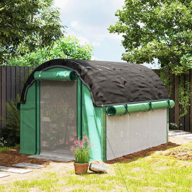 Greenhouse 3x2x2m with Roll-Up Sides & UV protection
