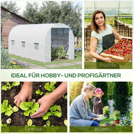 Greenhouse film, 450x200x200 cm, UV-resistant