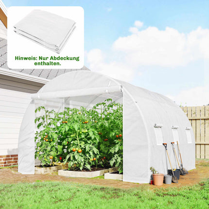 Greenhouse PE Cover, 300x300x200 cm, Waterproof