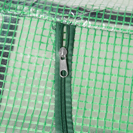 Greenhouse with window, green PE Cold frame, 180x60x60Cm