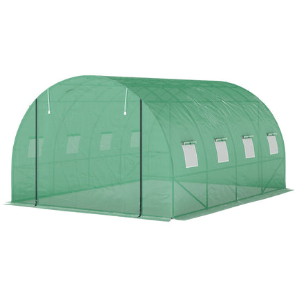 Large film greenhouse, 4x3x2m, window & UV protection