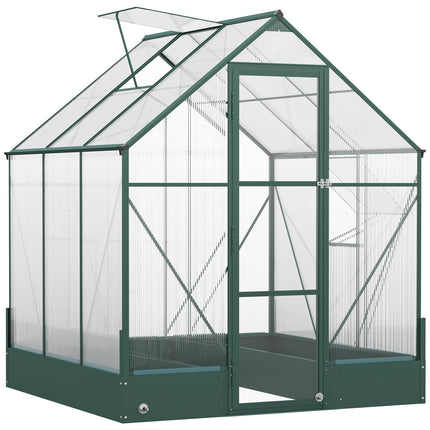 Aluminum garden greenhouse - versatile cold frame, plant, tomato house