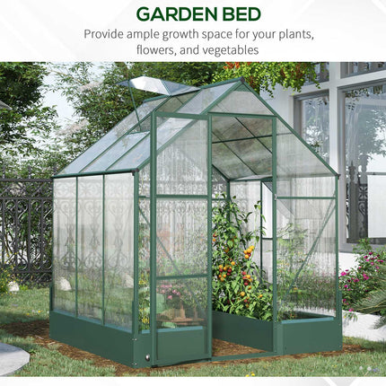 Aluminum garden greenhouse - versatile cold frame, plant, tomato house