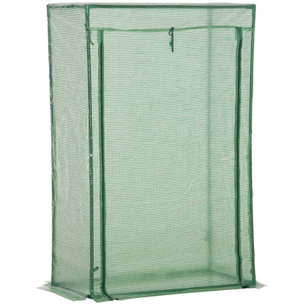 Greenhouse for plants with roller door, 100x50x150 cm