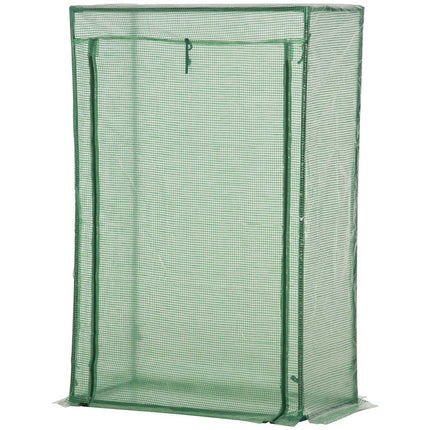 Greenhouse for plants with roller door, 100x50x150 cm