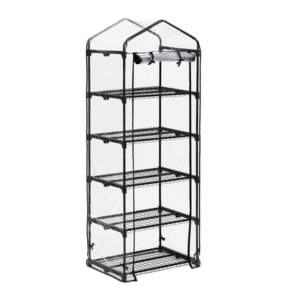 Greenhouse with 5 shelves for balcony