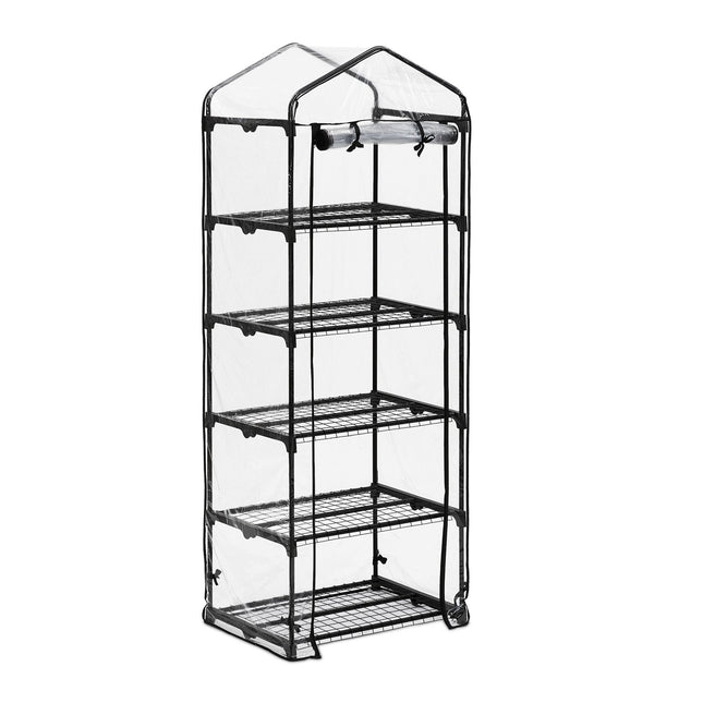 Greenhouse with 5 shelves for balcony