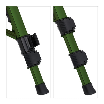 Green sprinkler with metal stand