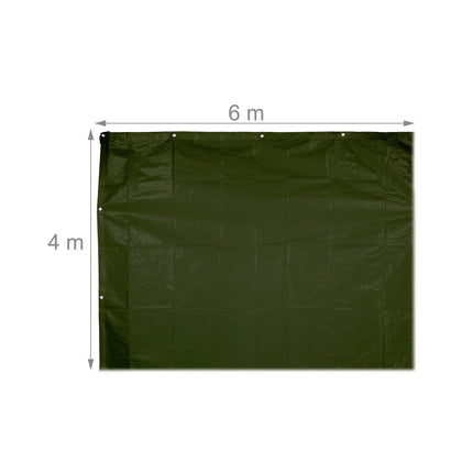 Green tarpaulin 120g/m²