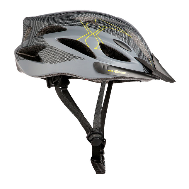 Grey-Black Medium Helmet, 51-60cm Size