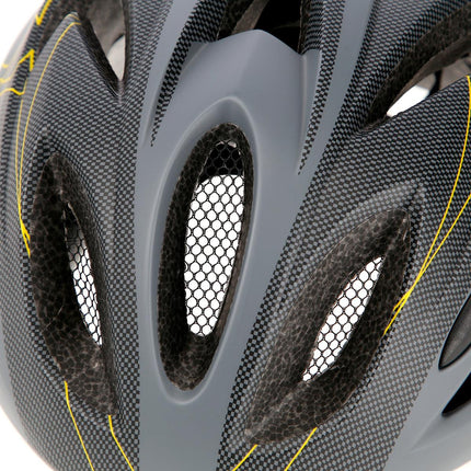 Grey-Black Size L (55-61cm) Cycling Helmet