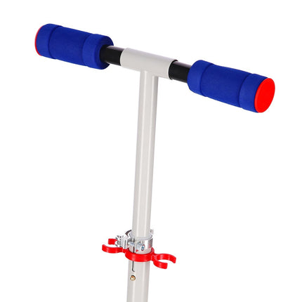 Grey-Dark Blue Kick Scooter, Foldable, Lightweight