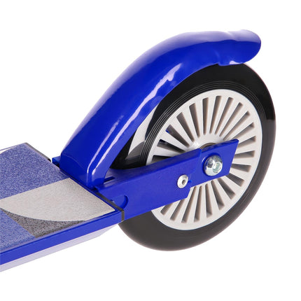 Grey-Dark Blue Kick Scooter, Foldable, Lightweight