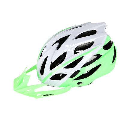Grey-Green Bike Helmet, Size S (50-58cm)
