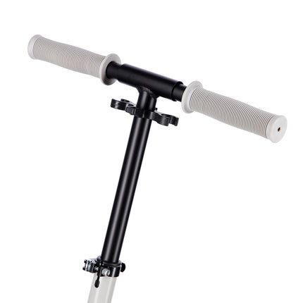 Grey Kick Scooter, Foldable, Adjustable Height