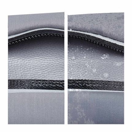 Grey running bag 2 pockets