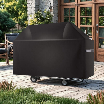 Grill Cover 65 Inch, Waterproof 600D Polyester, Straps