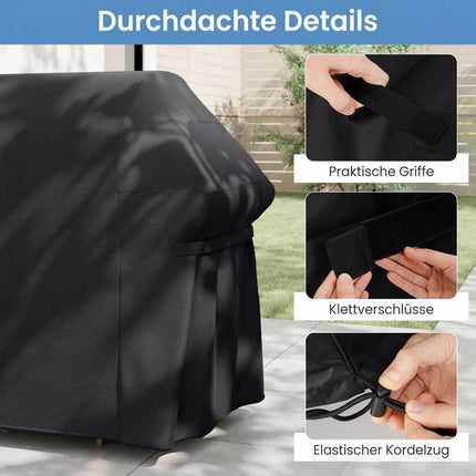 Grill Cover, Waterproof Oxford Fabric, 132x66x100 cm