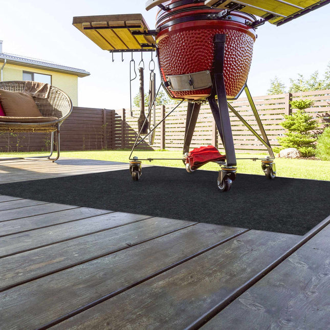 Grill for floor protection mat