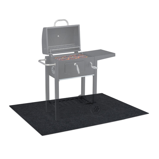 Grill for floor protection mat